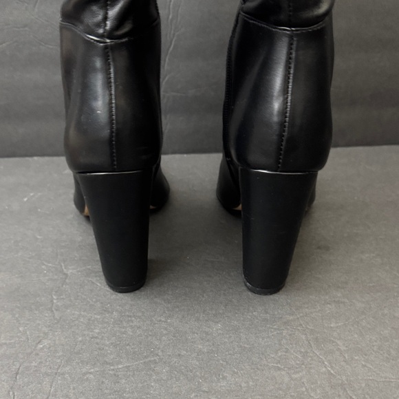 Express Black Over the Knee Boots - Picture 10 of 12